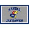 Logo Rugs Kansas University Kansas Area Rug 4 X 6 Area Rugs