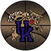 Logo Rugs Kentucky University Kentucky Basketball 4 Ft Area Rugs