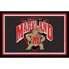 Logo Rugs Maryland University Matyland Area Rug 3 X 5 Area Rugs