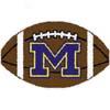 Logo Rugs Michigan University Michigan Football 3 X 6 Area Rugs