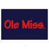 Logo Rugs Mississippi University Mississippi Entry Mat 2 X 2 Area Rugs