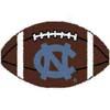 Logo Rugs North Carolina Univesrity North Carolina Football 2 X 2 Area Rugs