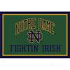 Logo Rugs Notre Dame University Notre Dame Area Rug 3 X 5 Area Rugs