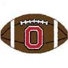 Logo Rugs Ohio State University Ohio State Football 2 X 2 Area Rugs