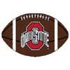 Logo Rugs Ohio State University Ohio State Footbal l3 X 6 Area Rugs