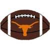 Logo Rugs Texas University Texas Football 3 X 6 Area Rugs