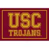 Logo Rugs Usc Univeraity Usc Area Rug 4 X 6 Area Rugs