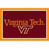 Logo Rugs Virginia Tech University Virginia Tech Area Rug 4 X 6 Area Rugs