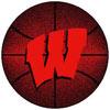 Logo Rugs Wisconsin University Wisconsin Basketball 4 Ft Area Rugs