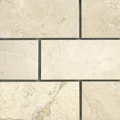 Maestro Mosaics Marble 3 X 6 Honed Crema Marfil Tile & Stone