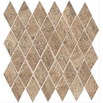 Mannington Monterey Diamond Mosaic Walnut Tiel & Stone