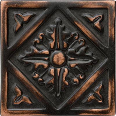 Marazzi Romance Collection Diamond Insert 1 X 1 Diamond Insert Venetian Bronze Tile & Stone