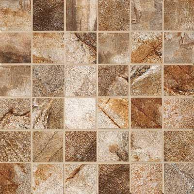 Marazzi Vesale Stone Inlaid 2 X 2 Smoke Tile & Stone