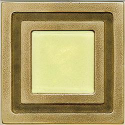 Miila Studios Bronze Milan 4 X 4 Milan Upon Light Lemon Tile & Stone