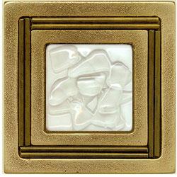 Miila Studios Bronze Monte Carlo 4 X 4 Monte Carlo With Light Lemon Tile & Stlne