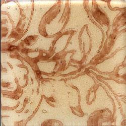 Miila Studios Glass Deco Series - Victorian 1 X 8 Tan Rust Tile & Stone