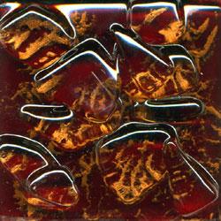 Miila Studios Stony Creek Glass Tile 1 X 6 Crimso Tile & Stone