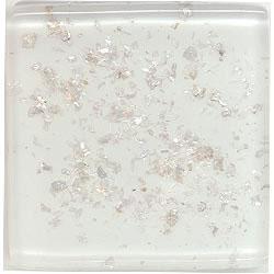 Miila Studios Studio Line Glass Tile 3 X 3 Snowfall Tile & Stone