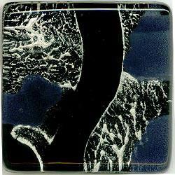 Miila Studios Studio Line Glass Tile 3 X  3Gypsy Silver Tile & Stone