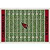 Milliken Arizona Cardinals 8 X 11 Arizona Cardinals Field Area Rugz