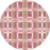 Milliken Aura 8 Round Pinky Area Rugs