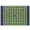 Milliken Baltimore Ravens 8 X 11 Baltimore Ravens Field Area Rugs