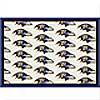 Milliken Baltimore Ravens 5 X 8 Baltimore Ravens Team Area Rugs