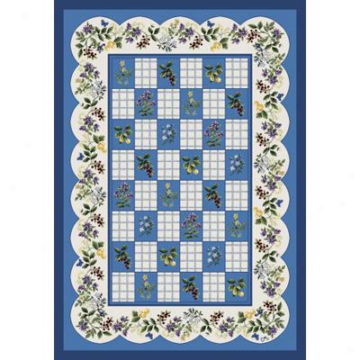 Milliken Berry Scallop 7472/280 11 X 13 Atlantic Area Rugs