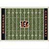 Milliken Cincinatti Bengals 11 X 13 Cincinnati Bengals Field Area Rugs