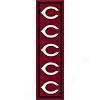 Milliken Cincinnati Reds 2 X 8 Runner Cincinnati Reds Runner Area Rugs