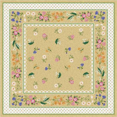 Milliken Claires Garden 7474/297 8 X 8 Square Morning Sun Area Rugs