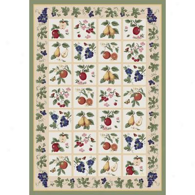 Milliken Claires Orchard 7475/297 8 X 8 Square Meadow Mist Area Rugs