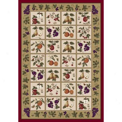 Milliken Claires Orchard 7475/280 11 X 13 Paprika Area Rugs