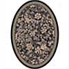 Milliken Delphi 4 X 5 Oval Ebony Area Rugs