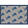 Milliken Detroit Lkons 11 X 13 Detroit Lions Team Area Rugs