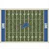 Milliken Detroit Lions 5 X 8 Detroit Lions Field Area Rugs