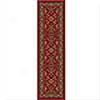 Milliken Kamil 2 X 8 Runner Red Cinnamon Area Rugs