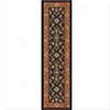 Milliken Kamil 2 X 8 Runner Ebony Area Rugs