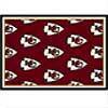 Milliken Kansas City Chiefs 5 X 8 Kansas City Chiefs Team Yard Rugs