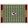 Milliken Kansas City Chiefs 8 X 11 Kansas City Chiefs Field Area Rugs