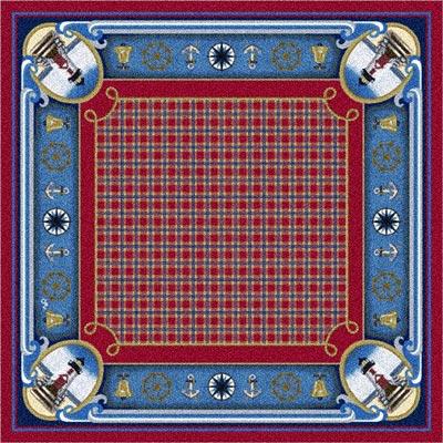 Milliken Maritime 7481/200 4 X 5 Paprika Area Rugs