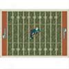 Milliken Miami Dolphins 5 X 8 Miami Dolphins Field Yard Rugs