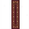 Milliken Montfleur 2 X 16 Runner Dark Cherry Area Rugs