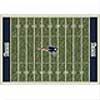 Milliken New England Patriots 5 X 8 New England Patriots Field Area Rugs