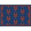 Milliken New York Mets 5 X 8 Ny Mets Repeat Area Rugs