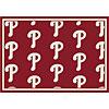 Millliken Philadelphia Phillies 8 X 11 Philadelphia Philles Repeat Area Rugs