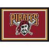 Milliken Pittsburgh Pirates 8 X 11 Pittsburgh Pirates Spiri5 Area Rugs