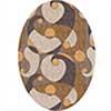 Milliken Remous 5 X 8 Oval Plaster Area Rugs