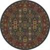 Milliken Sandakan 8 Round Ebony Area Rugs