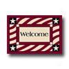 Milliken Seasonal - Summer 3 X 4 Patriotic Welcome Area Rugs